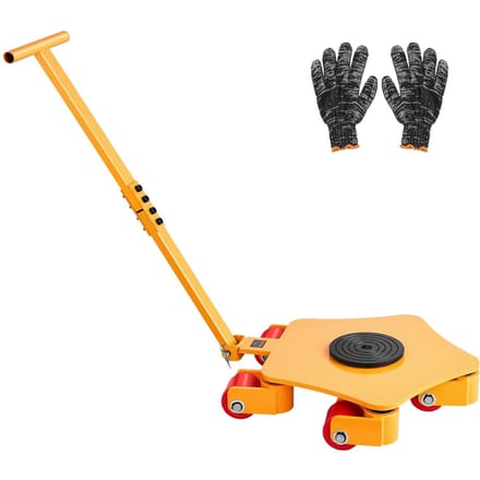 Machine Dolly 8800 lbs Machineverhuis Dolly met Handvat 360° Rotatie