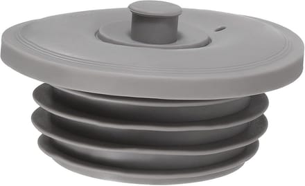 Silicone afvoerbuis afdichtring met stop voor 60-65 mm PVC buizen