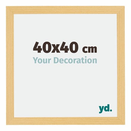 Your Decoration - Fotolijst 40x40 cm - MDF - Beuken Decor - Mura