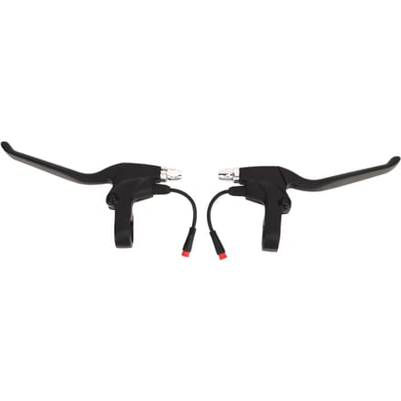 Elektrische Fiets Remhendel Waterdicht Robuust Ergonomie Elektrische Fiets Remhandgrepen voor Elektrisch black