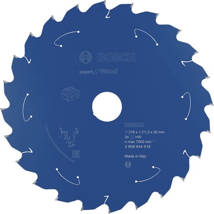 Bosch cirkelzaagblad Expert for Wood voor accucirkelzaagmachines ...