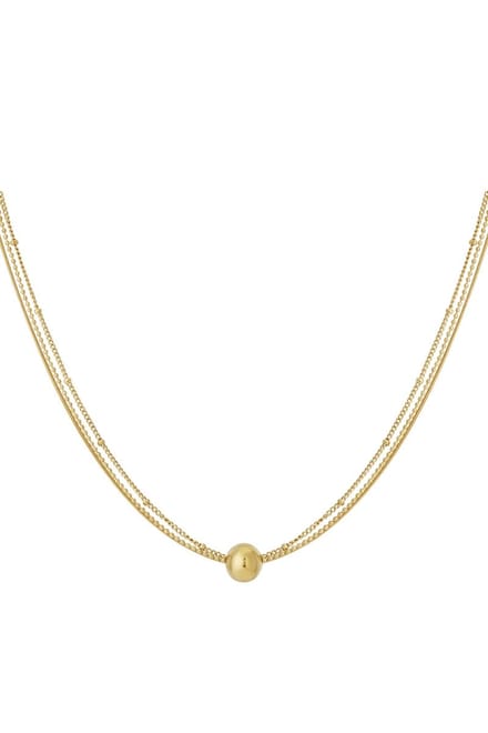 Tijdloze bedelketting - zilveren kleur /