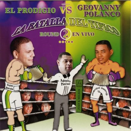 El Prodigio Vs. Geovanny Polanco - La Batalla Del Tipico Round 2 En Vivo (CD)