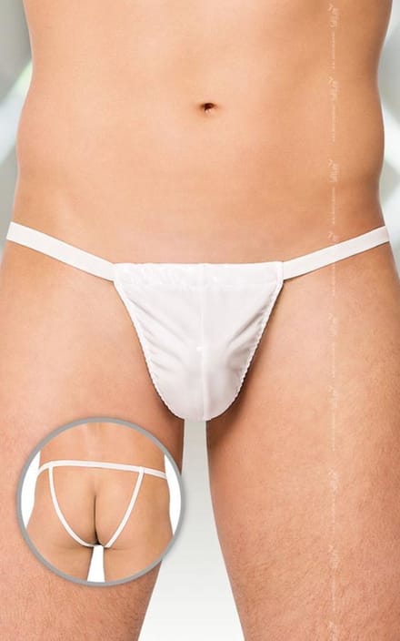 SoftLine Collection - Sexy jockstrap met wetlook wit S t/m L
