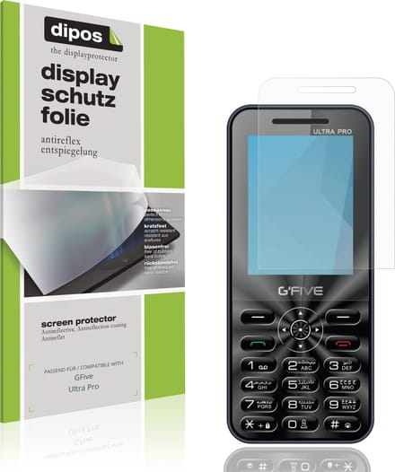 dipos – 4x Matte Beschermfolie geschikt voor GFive Ultra Pro | Krasbestendige & antireflecterende Screenprotector Ultra-Thin
