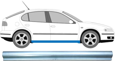 Reparatie dorpel voor Seat Leon 1999-2004 / Links = Rechts (symmetrisch)