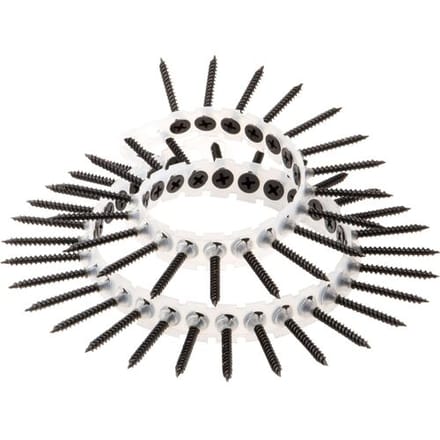 Gipsplaatschroeven OP BAND fijne draad - Phillips2 - 3,6x35mm - Gefosfateerd - Voldraad (1000 stuks)