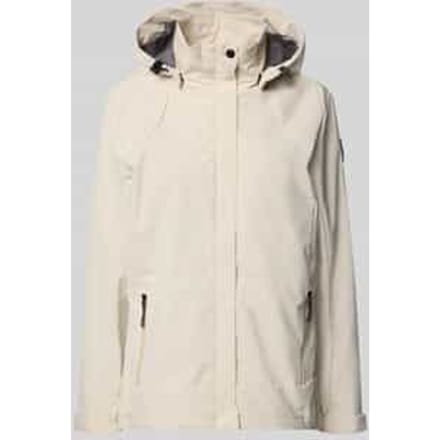 parka met capuchon en verborgen ritssluiting