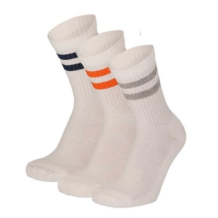 Sportsokken kinderen - Multi Wit - 3-Pak - 23/26