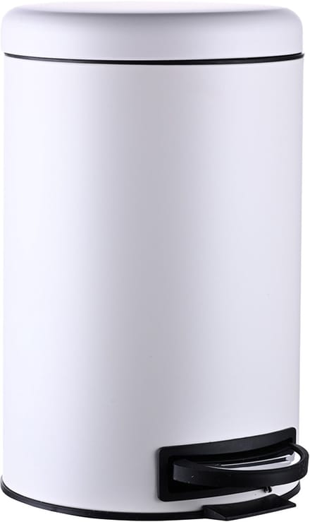 Prullenbak keuken - 12 l - binnenemmer - softclose - wit