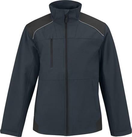 Utility Werkjas 'Shield Softshell PRO' merk B&C Collectie maat XL Donkerblauw/Navy
