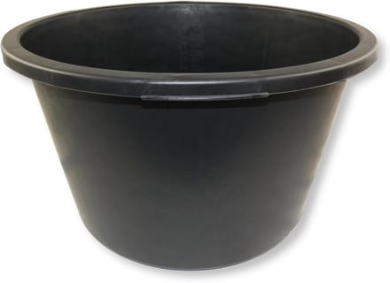 Ronde mortelbak 40 liter voor bouw en tuin