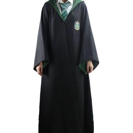 Harry Potter - Slytherin Wizard Robe / Zwaderich tovenaar kostuum (S)