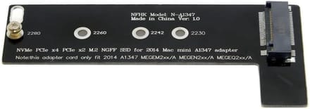 M.2 M-Key NGFF NVME SSD Converter voor 2014 Mac Mini