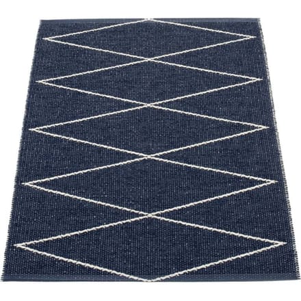 Pappelina - Max vloerkleed - donkerblauw - 70 x 100 cm