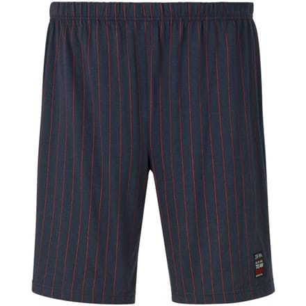 Jan Vanderstorm herren Korte Pyjamabroek - 56/58 - donkerblauw - Plus Size