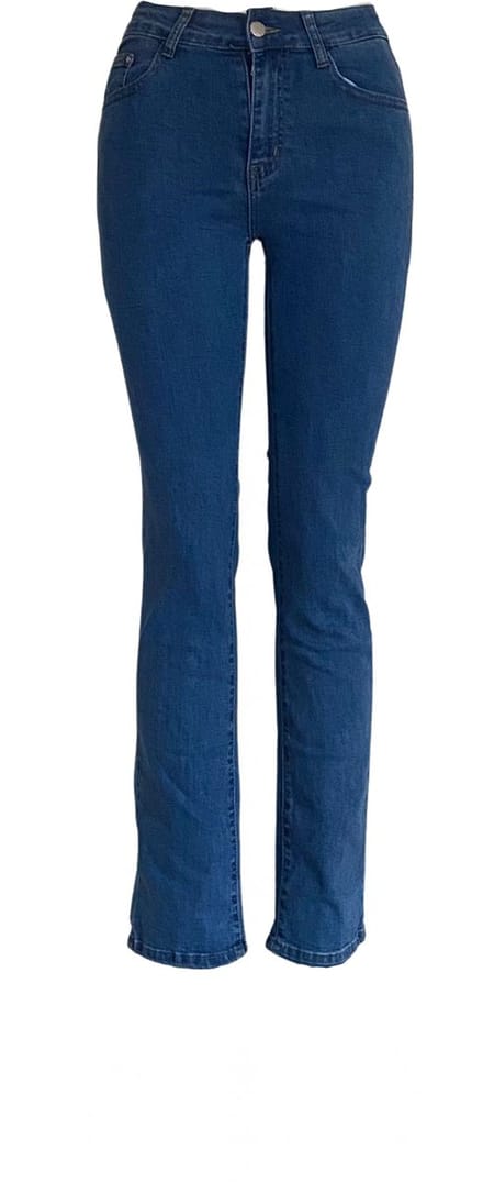 Hoogwaardige Dames Spijkerbroek / Jeans | Fit Denim Broek - 38 (M)