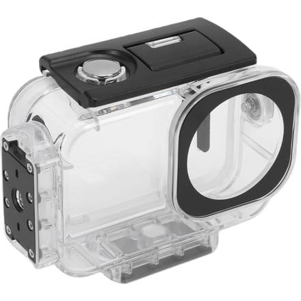 Étui Étanche Adapté pour Caméra DJI OSMO ACTION 6 PC 196FT Libération Rapide Magnétique Protection Action Caméra Sous-Marine