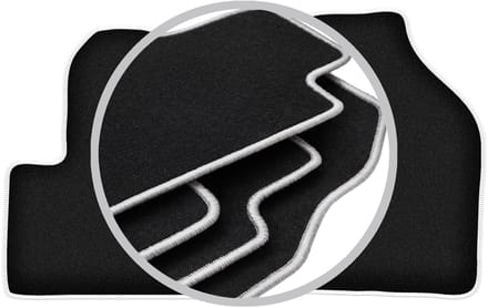 CARLUX-SILVER automatten voor: Ford Connect combivan (2003-2012)