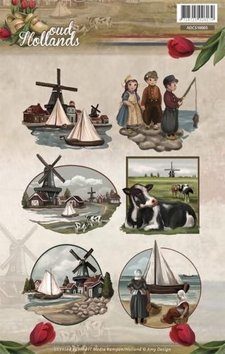 Clearstamp - Amy Design - Oud Hollands