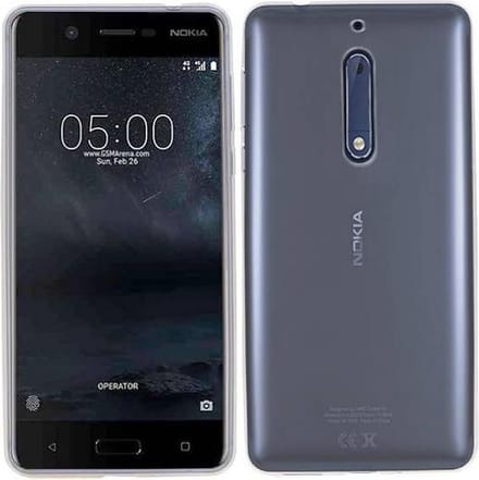 BestCases.nl Nokia 5 Smartphone Cover Hoesje Transparant