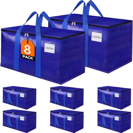 Extra Grote Verhuisdozen met Ritssluiting en Handvatten