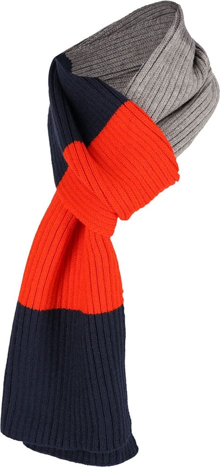 Jongens Sjaal Oranje-Grijs