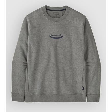 Patagonia 95 Oval Logo Uprisal Crew Sweater grijs