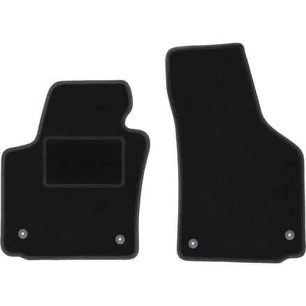 Voormatten zwart voor: Seat Leon II hatchback (2005-2012)