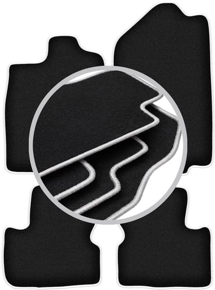 CARLUX-SILVER automatten voor: Opel Vectra A sedan, liftback, hatchback (1988-1995)