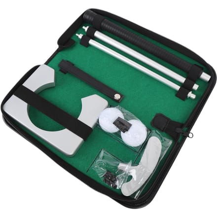 Draagbare Putterset Zink Aluminiumlegering Verstelbaar Rechtshandig Putting Oefen Putterkit met blue
