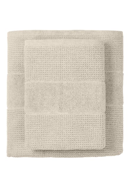 Douchehanddoek, set van 2 stuks, 70 x 140 cm, taupe - SCHIESSER Home 70*140