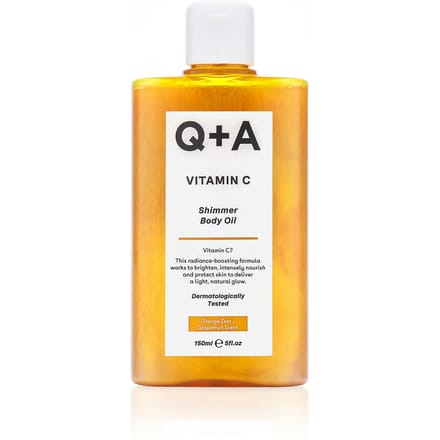 Q+A Shimmer Body Oil Vitamin C - 150 ml