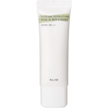 B_Lab, Matcha Hydraterend, Natuurlijk Zonnebrandmiddel, SPF 50+ PA++++, 50 ml (1,69 fl oz) beige