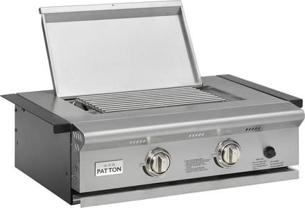 Patton Patron inbouw gasbarbecue 2-brander