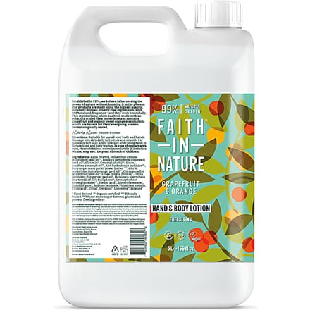 Faith in Nature Hand & Bodylotion Grapefruit & Sinaasappel 5L
