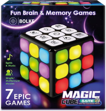 Bolke® - montessori speelgoed - rubiks cube - educatief speelgoed - breinbrekers - speed cube - interactief speelgoed - verschillende spelmodus!
