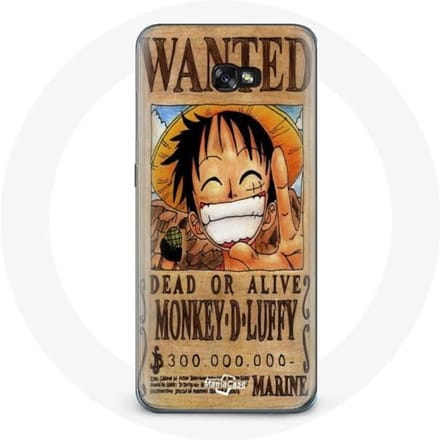 Case voor Samsung A5 2016 One Piece Manga Luffy zoekposter