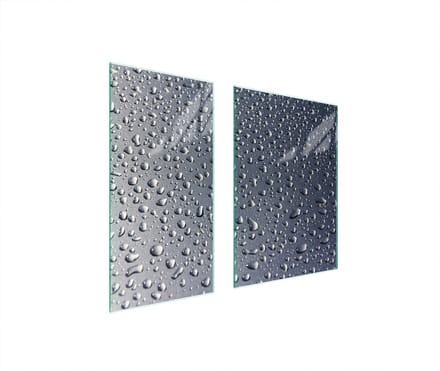 TMK ArtDeko - Snijplank - Glas - Hartvormig - Beschermplaat