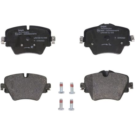 Remblokset DELPHI LP3182, voor