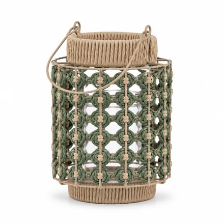 Rustik Lys - Lantaarn Sophie - 18x24cm - groen