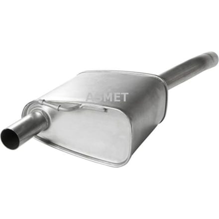 Geluiddemper achter ASMET 07.137