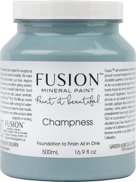 Fusion mineral paint - acryl - meubelverf - blauw - champness - 500 ml