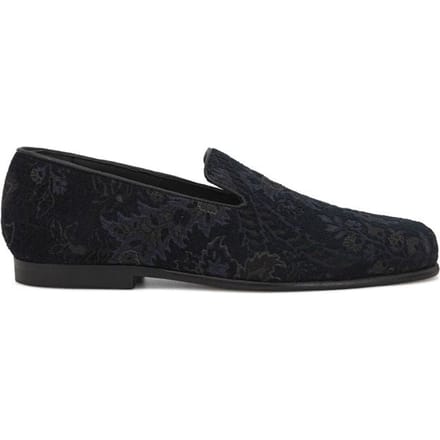 Mocassini met afdrukken bloemen Jacquard Etro