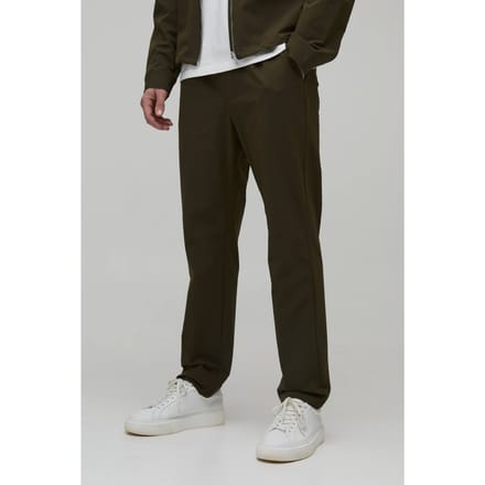 Tapered Technical Stretch Trouser | Khaki | Size XL