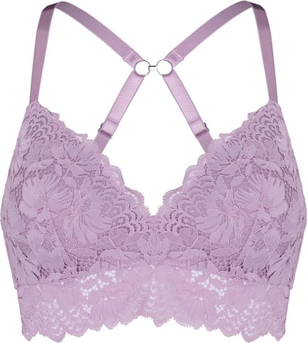 Hunkemöller Andrea Padded Non-Wired Bra Paars