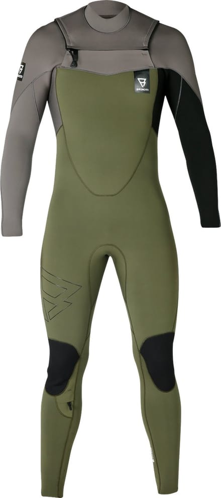 Brunotti - Radiance Wetsuit Heren - Fullsuit 4/3mm - Groen - M