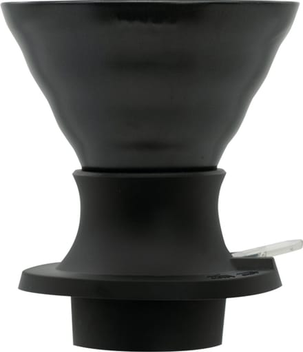 HARIO V60 Immersion Colour Dripper Switch - 02 Size - Immersie Koffiedripper - Keramiek - Zwart