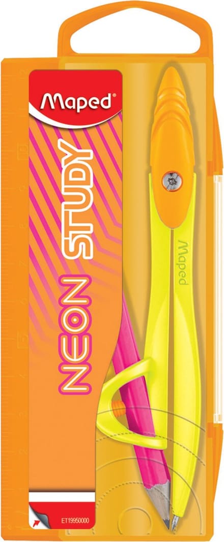 Maped Passerdoos STUDY NEON met adapterring, gesorteerd