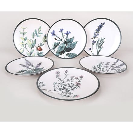 Set van 6 borden Zinzi | Hermia